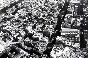 Oran - Boulevard Joffre ex-National - Vue aerienne